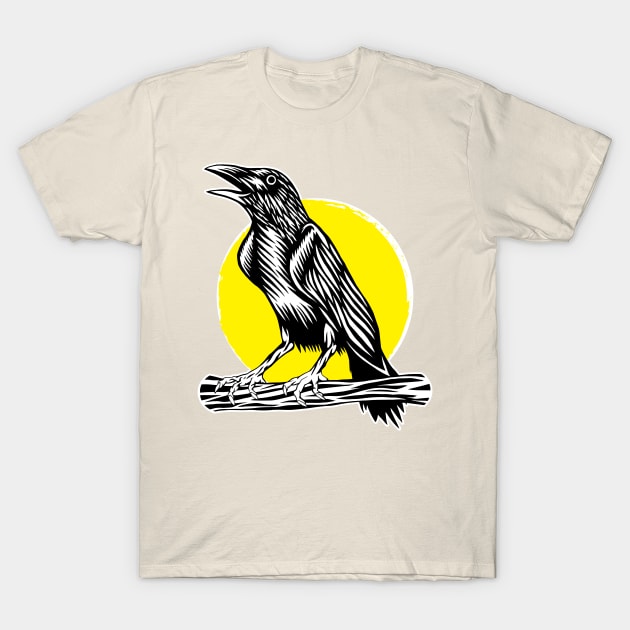 Raven T-Shirt by rlmf